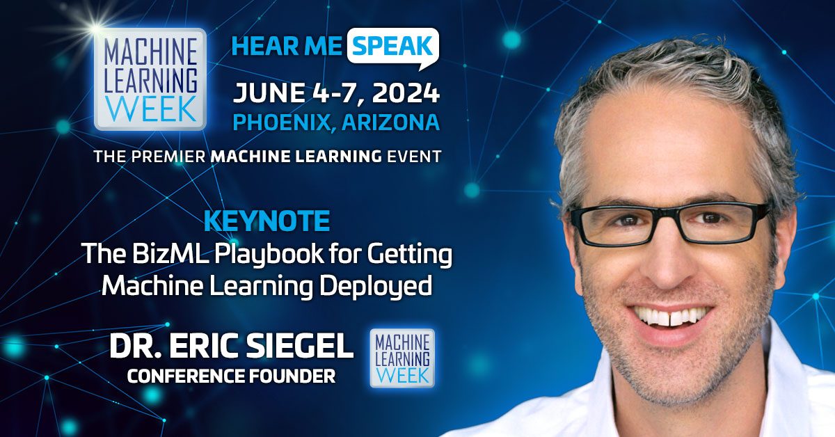 Keynote The Bizml Playbook For Getting Machine Learning Deployed